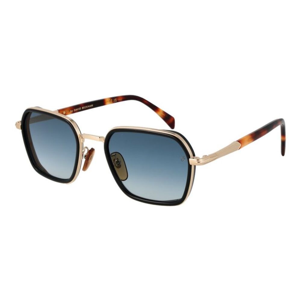 David Beckham Gold Metal Men's Sunglasses